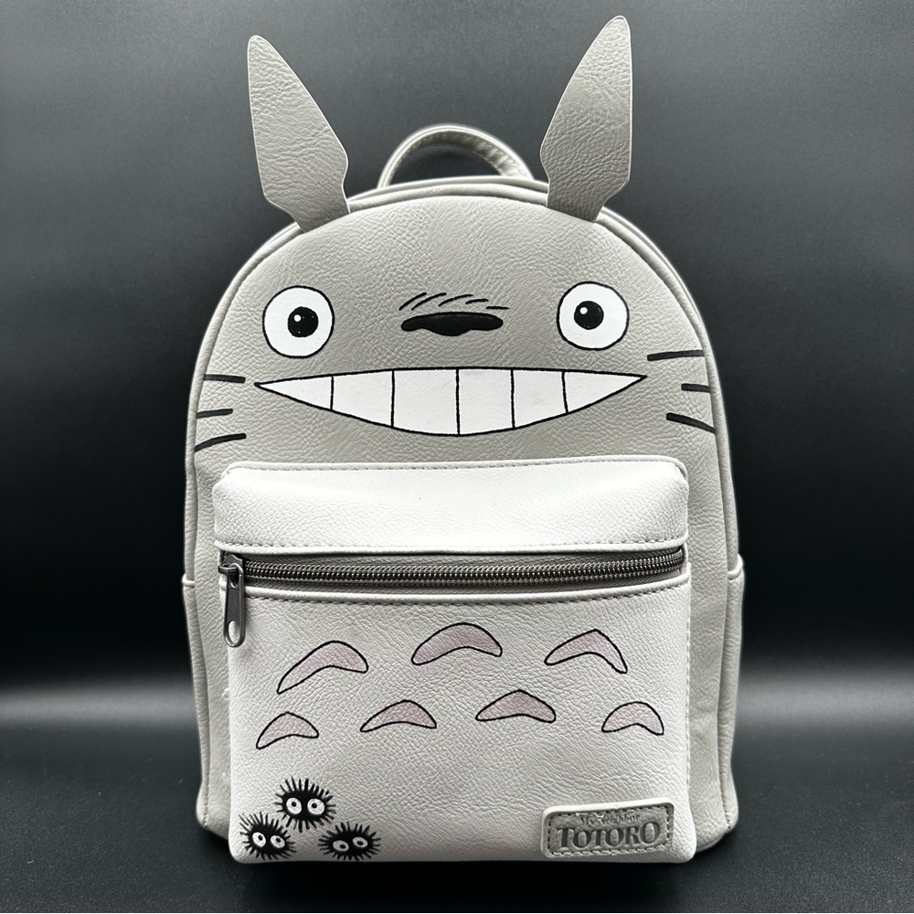 Loungefly Studio Ghibli My Neighbor Totoro Cosplay Grey Mini Backpack NWT